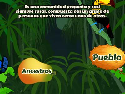 Caminos Unidad 8: Historias de los Pueblos Nativo Americanos 2 - Quiz Volador