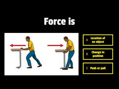 GRADE- 3  Force , Motion and Friction