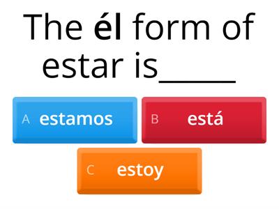 Forms of ESTAR