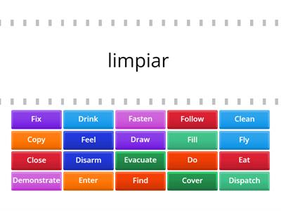 Flight Attendadnt verbs list 2