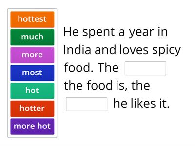 Double comparatives 