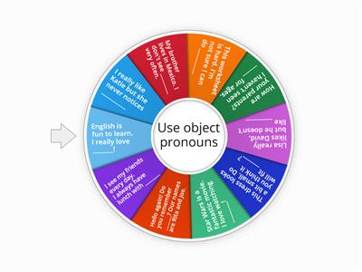 4D/6 Review object pronouns