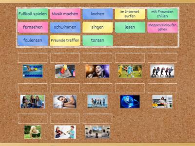 Die Freizeitaktivitaten (A1)