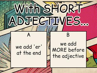 Comparative Adjectives