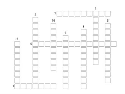 Crossword - New World 2 Klett (Unit 2)