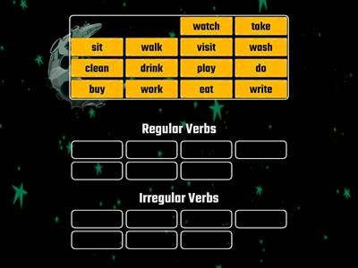 FH3 Regular vs Irregular Verbs