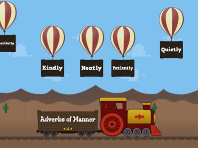 Quiz for Adverbs of Manner 