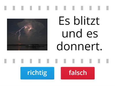 Wie ist/ war das Wetter? (7.Kl)