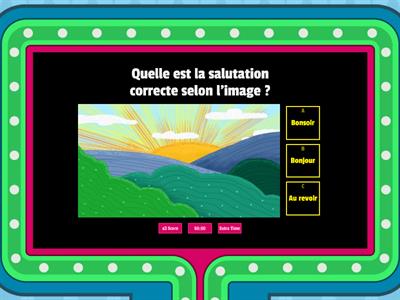 Salutations / Expressions en classe