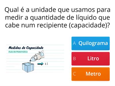 4° ano Medidas Capacidade - Litro 