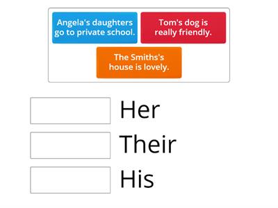 Possessives