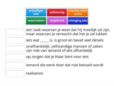 De Sprong Thema 1 Woordenlijst deel 4