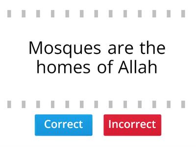 Manners of Mosques 