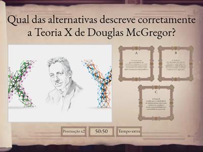 Teoria X e Y de McGregor - Professora Giandra Cristina 