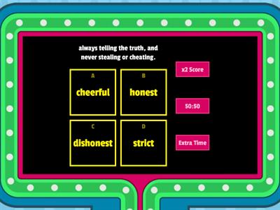 Describing people-Personality