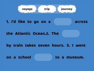 E8: Travelling - holiday words ( OUP)