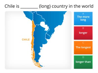 Comparative and SUPERLATIVE Adjectives