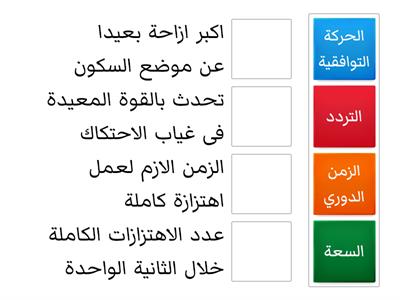 الحركة التوافقية