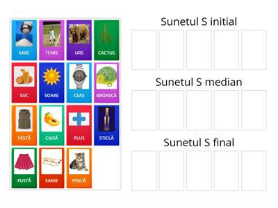  Sunetul S.Initial/Median/Final