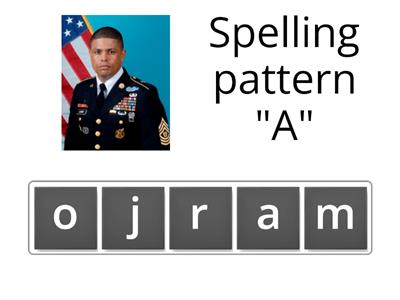 Spelling Scramble #2 Long A