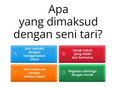 Soal Seni budaya 