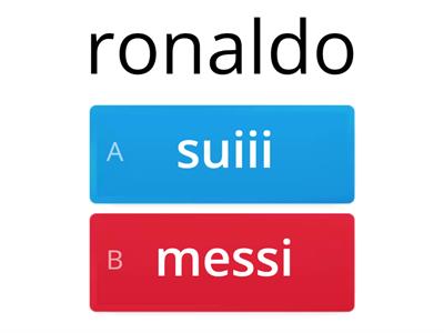 SUiiiiii ronaldo