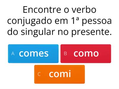 Conjugação verbal