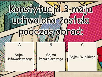 Konstytucja 3 maja i II rozbiór Polski