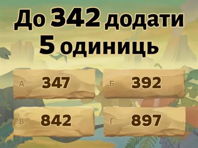 Додавання і віднімання на основі розрядного складу числа