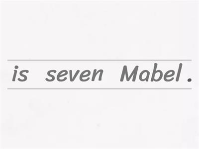 /s/ sentences Mabel