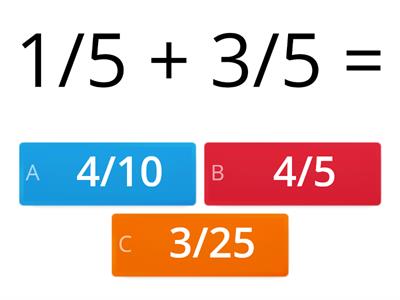 adding and subtracting Fraction 