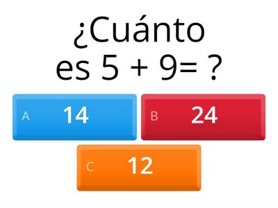 CUESTIONARIO MATEMATICA