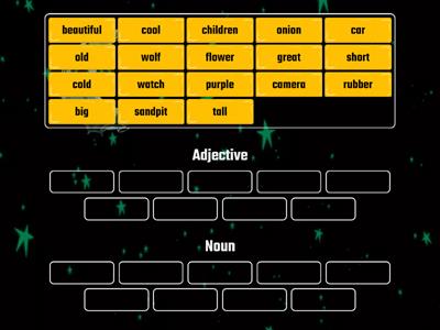Adjectives VS Nouns AS2 Unit 3 Lesson 8