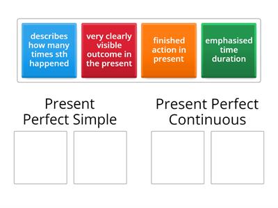  Present Perfect Simple / Continuous