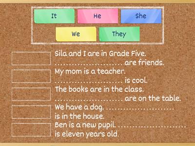 Fantastic Five P:13 - pronouns