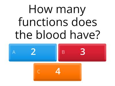 Blood and Lymph quiz
