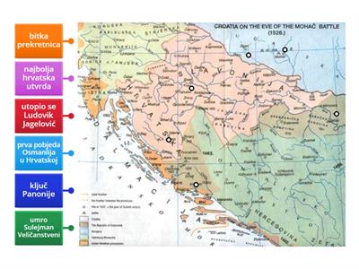 Osmansko Cartsvo i Europa - karta