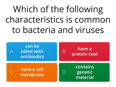 Bacteria and Virus Review