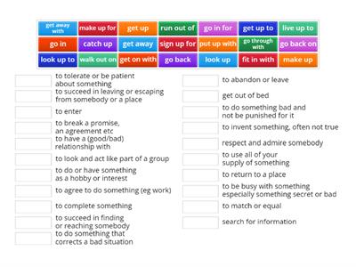 Phrasal Verbs