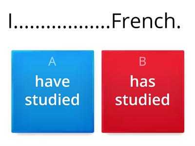 Present Perfect Quiz 1