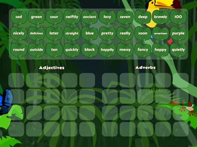 2nd Adjectives vs. Adverbs  sort
