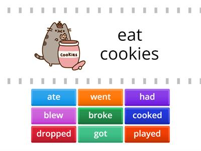 Pusheen: Picnic Verbs