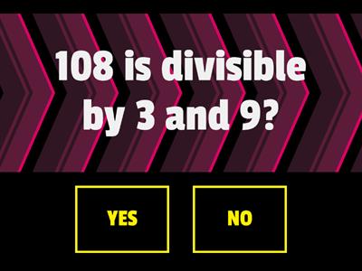  Divisibility Rules Game 