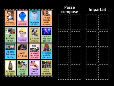 Imparfait ou passé composé