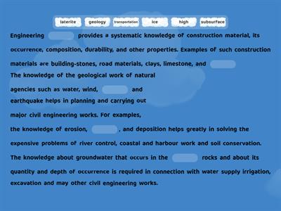 Engineering Geology Importance