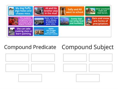 Compound Subjects and Predicates 3I