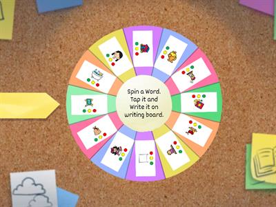 Spin a word with a digraph:  Word-Tap and Write.