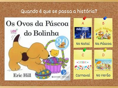 Os ovos da Páscoa do Bolinha