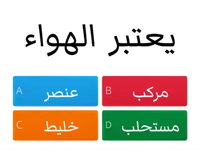 مكونات الهواء ١- علوم الصف السابع-ف١-حصة العتيبي 