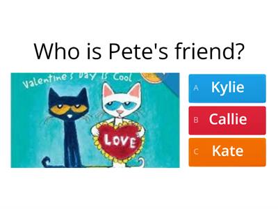 Pete the cat Valentine's Day is Cool!